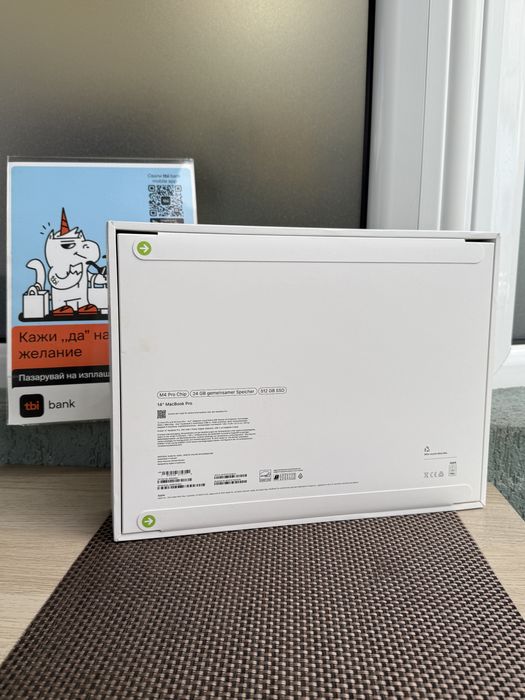 512GB M4 Pro НОВ!*ЛИЗИНГ*Apple Macbook Pro 14" 12C/16G 24RAM 512SSD