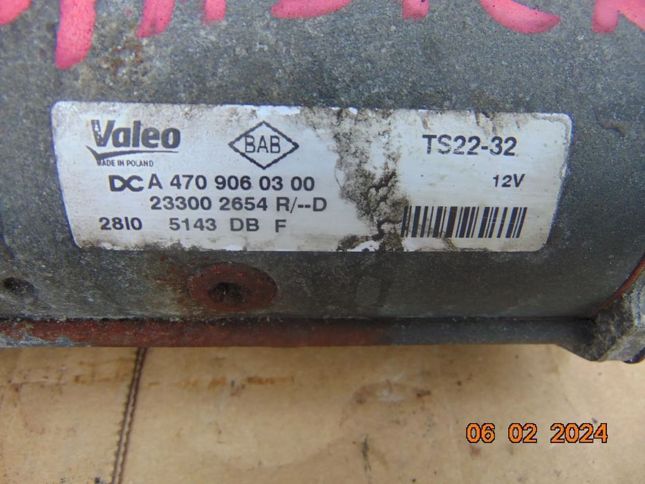 Electromotor Renault Master 2.3 euro 6 Movano Nissan nv400 master 4 master 3 euro 5