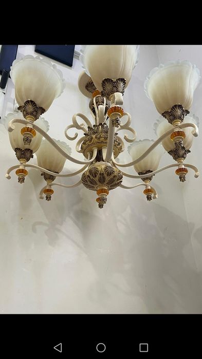 Люстра 8 рожковая