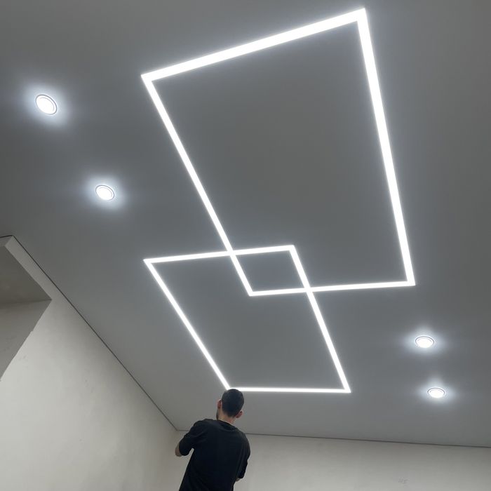 Натяжные потолки 1300тг