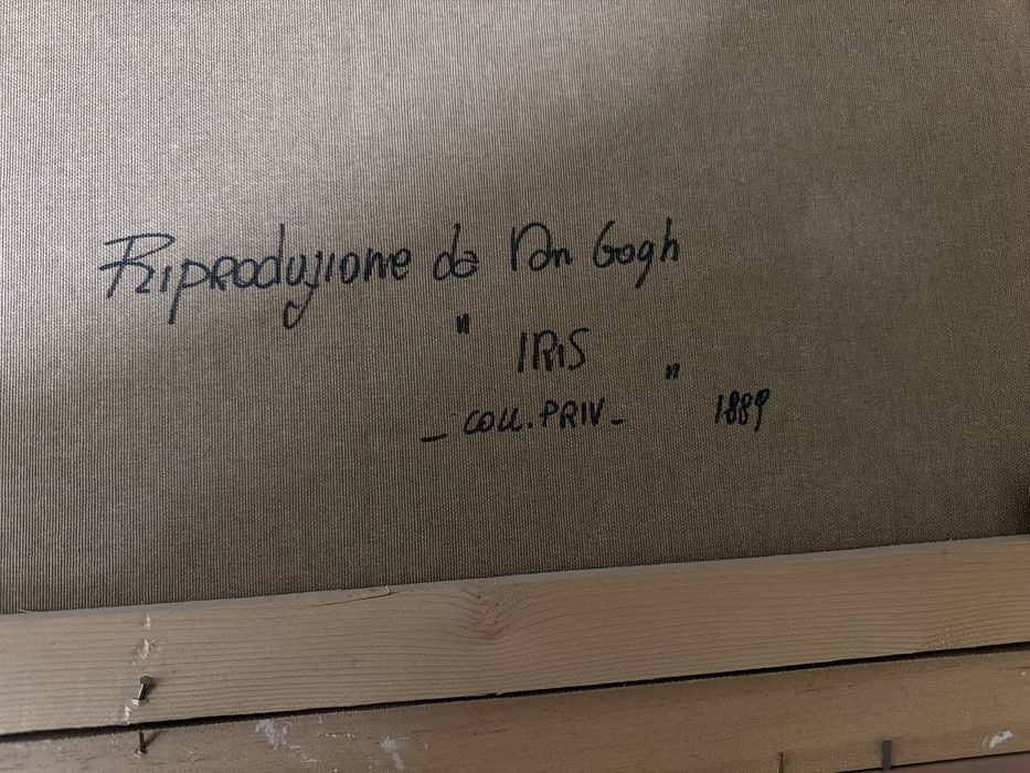 Картина ван гог ирисы