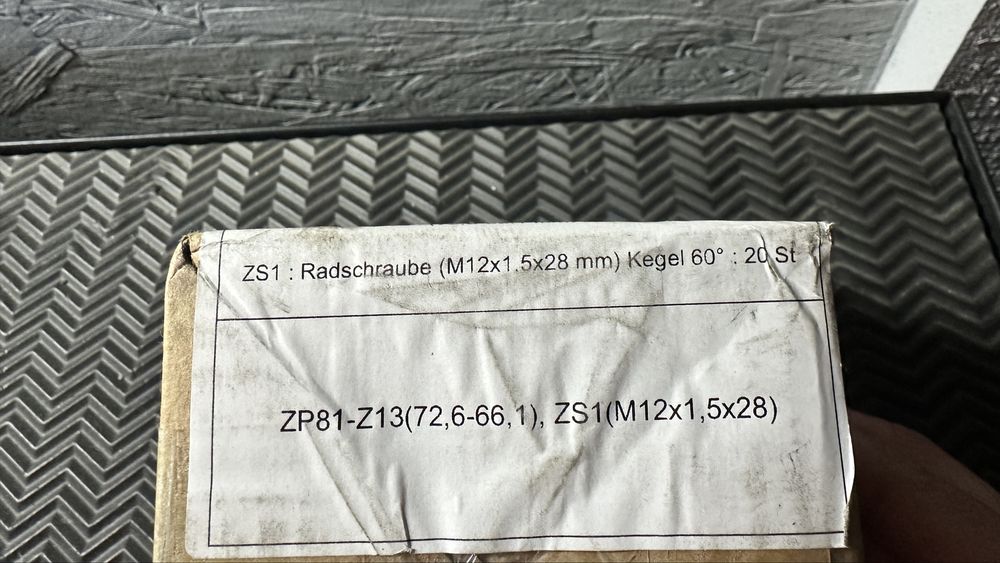 Surub roata prezon m12x1,5x28mm noi