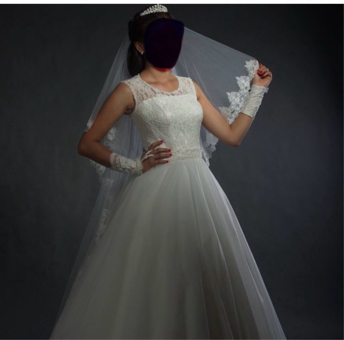 Свадебная пальте