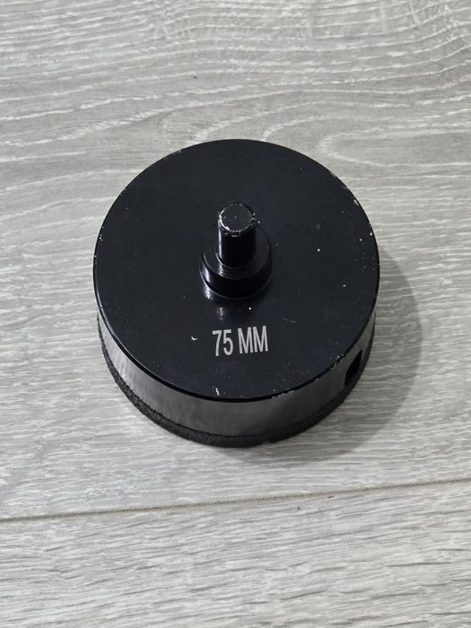 Burghiu Diamant 75mm – Pentru Sticlă, Plăci, Marmură, Ceramică