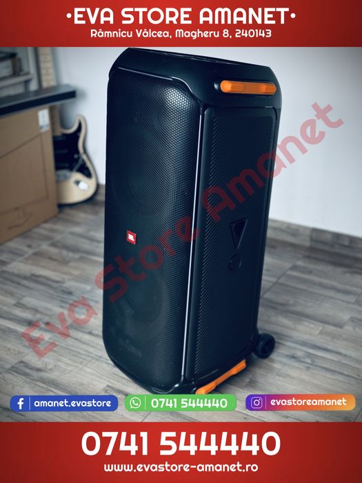 Sistem audio JBL Partybox 710 800W Original Pro Sound IPX4 Din Light