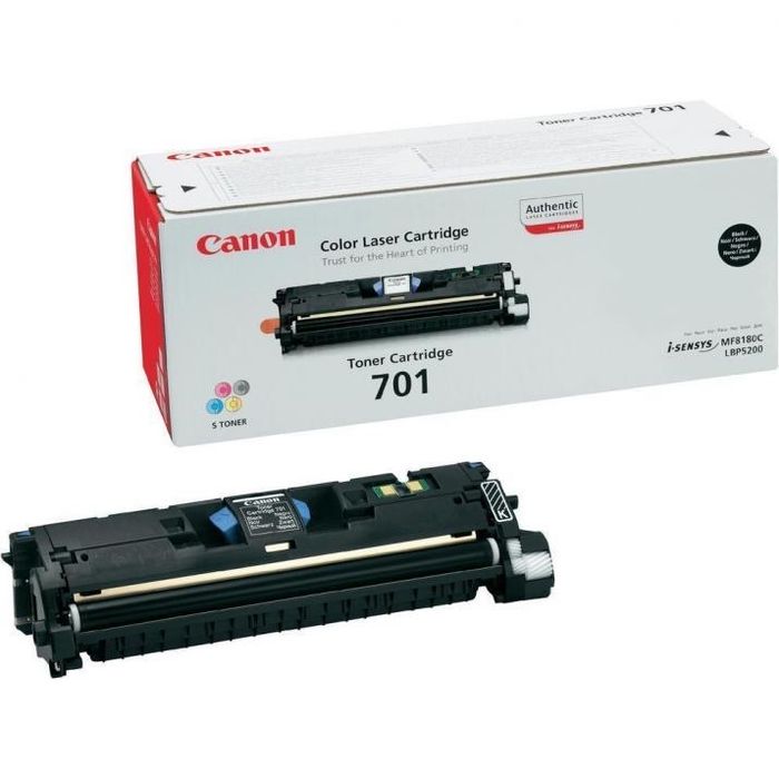 Оригинална тонер касета Canon EP-701BK, Black