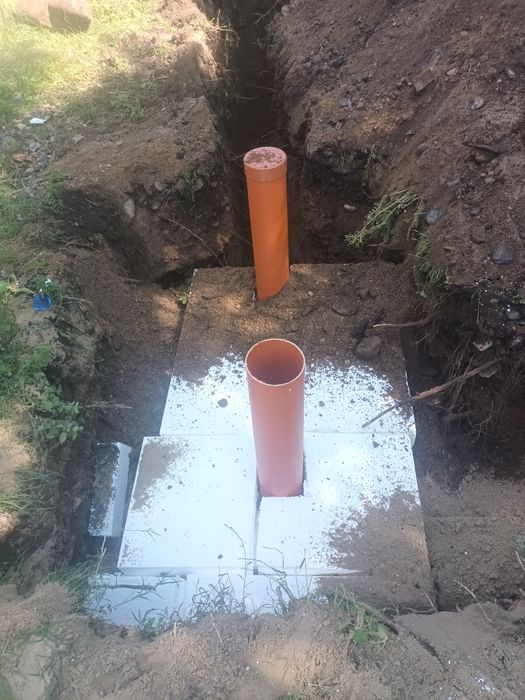 Montaj fose septice ecologice din polipropilena tricamerale