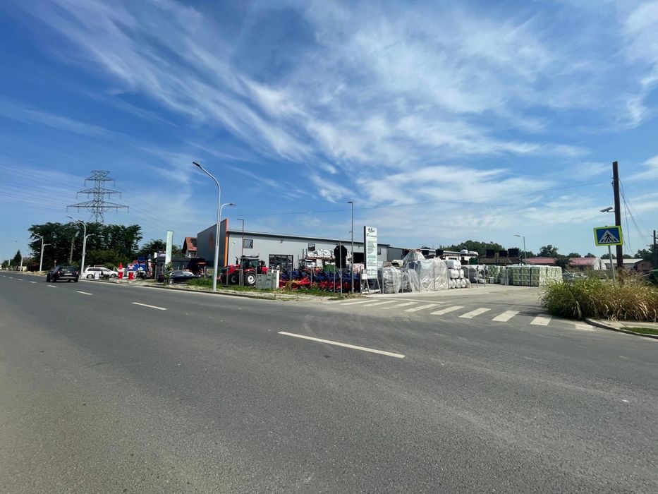 Închiriere hală industrială/comercială – 530 mp + curte betonată 1.300 mp | Acces rapid la A0