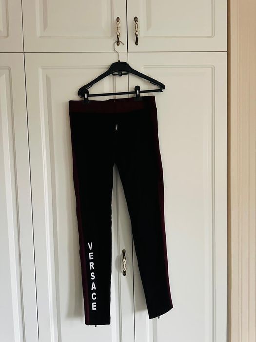 Pantaloni de dama Versace eleganti / casual , masura M / L , Noi