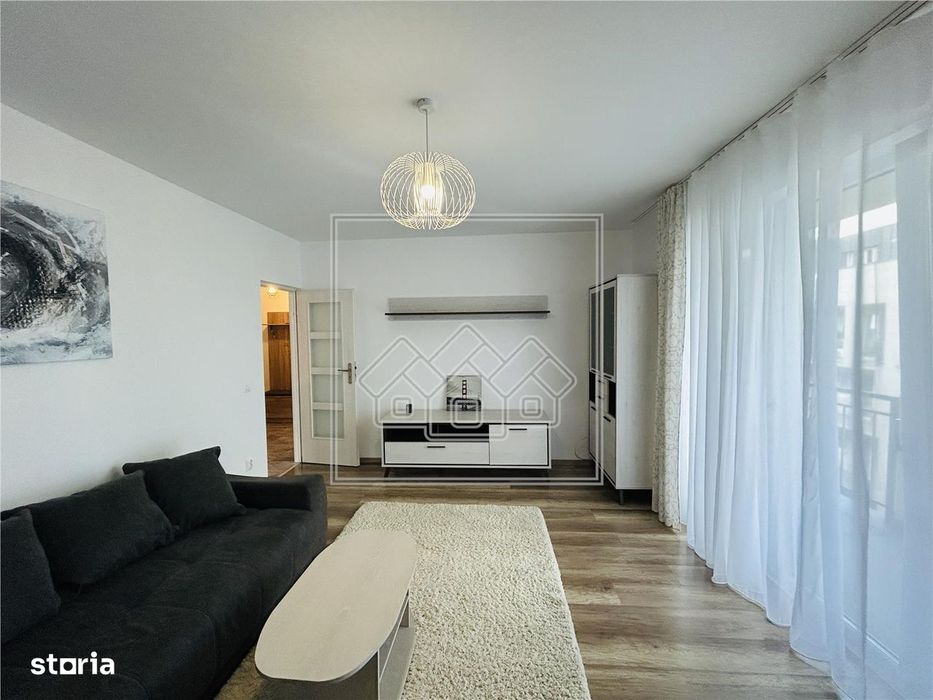 Ap decomandat, mobilat modern, cu 2 camere, balcon mare - City Residen