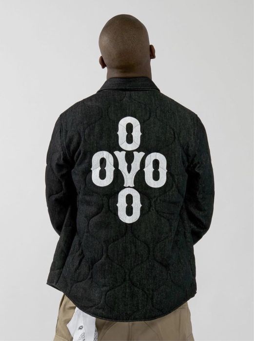 OVO Pom Pom Denim Quilted Overshirt ОРИГИНАЛНО мъжко яке - М