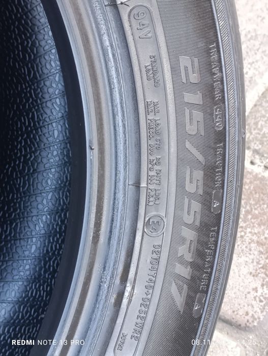 Балон размер 17/4 шт 215*55