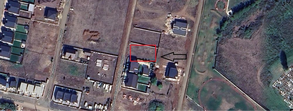 Vand teren intravilan Giarmata Mare cu autorizatie de construire  pentru duplex valabila