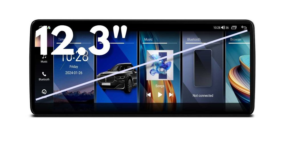 BMW 3 Series E90/E91/E92/E93/M3 2008/2012 CCC 10.25" нави, 2213+10/+12