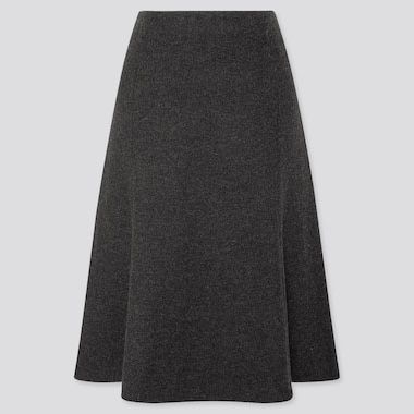 Fusta compozitie lana Uniqlo, mas S mare