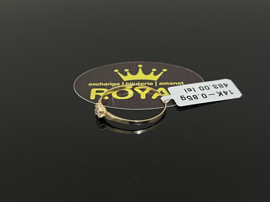 Bijuteria Royal CB : Inel dama aur nou 14k 0,85gr
