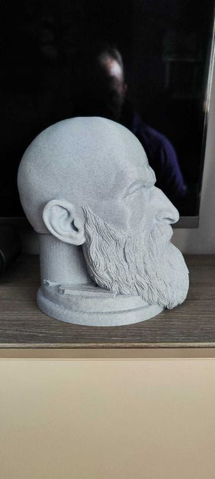 Bust Kratos (God of War) Suport casti 20 cm