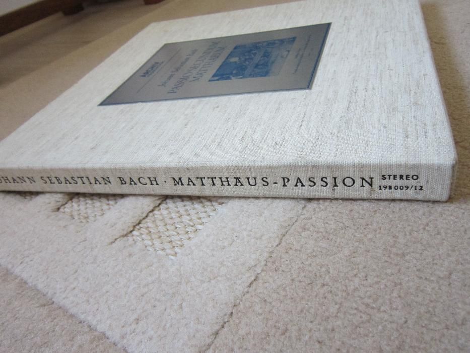 vinil Patimile după Matei- Bach -Germany 1956 +cadou"Lukas Passion"