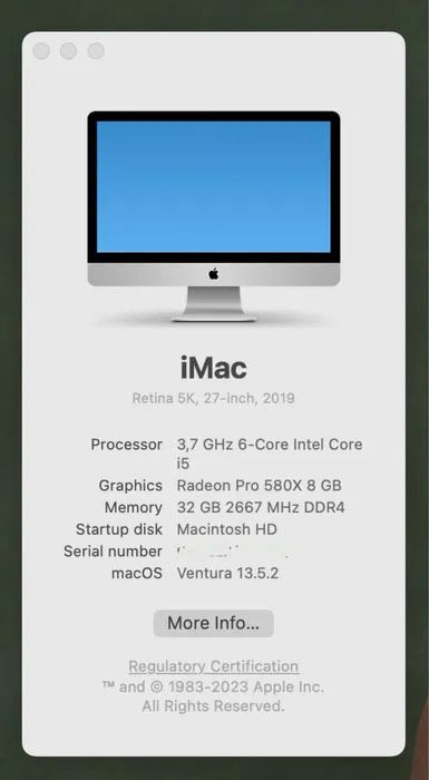 IMac 27