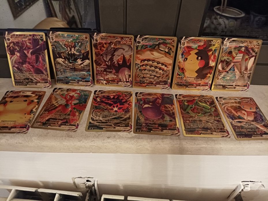 Разнообразие от златни карти на Покемон Pokémon cards ЧАСТ 4