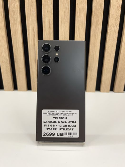 Samsung S24 Ultra  512Gb/12 Gb Ram GARANTIE/FACTURA #61248