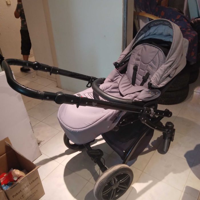 Детска количка с два коша