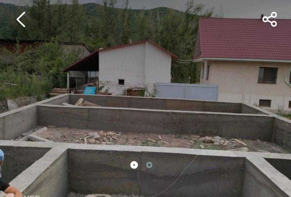 Заливка фундамента