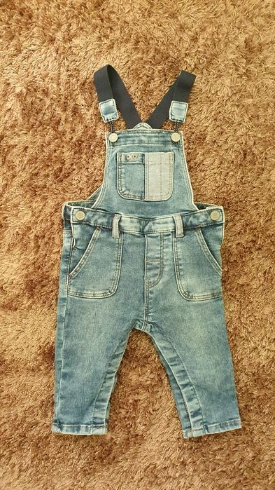 Salopeta denim H&M pentru bebelusi, m74