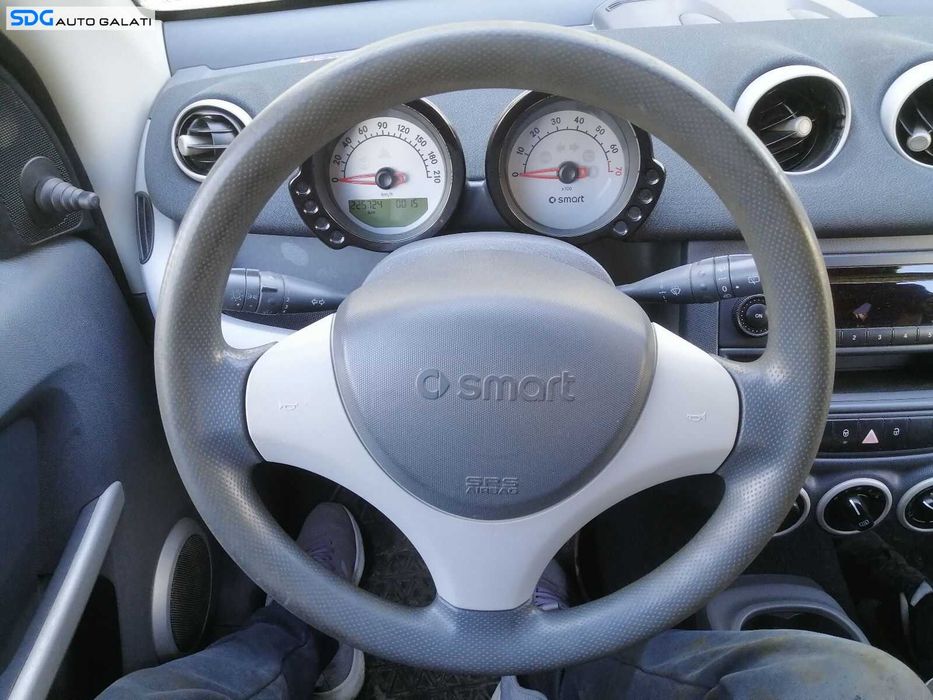 Volan Piele 3 Spite FARA Airbag Smart Forfour W454 2004 - 2006 [0791]