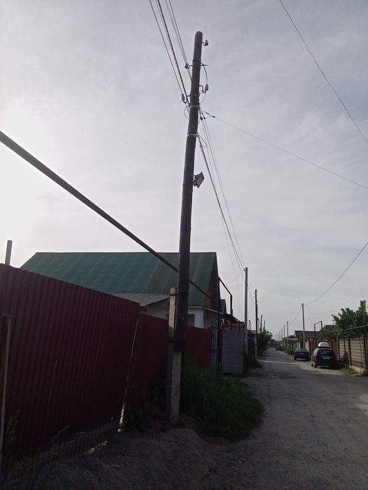 Столбы лэп деревянный