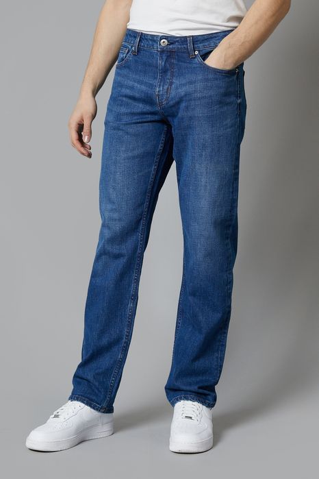 Bershka Man Jeans Blue