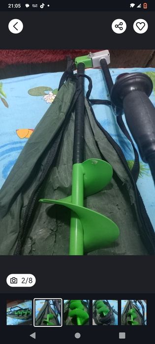 Ледо бур для рыбалки