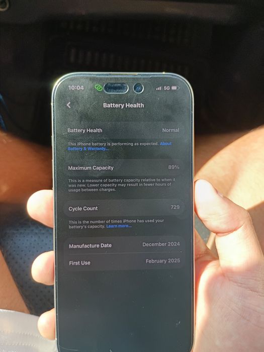Бартер/iPhone 16 pro 128гб 89% капацитет