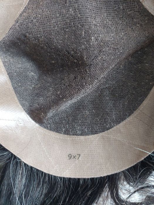 Мъжко тупе от естествена коса