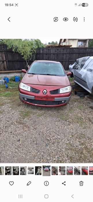 Capota motor renault megane 2  2007