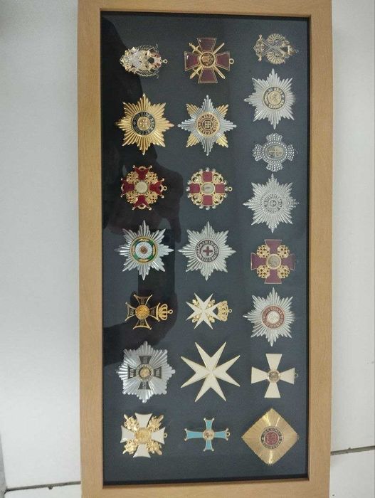 ордена, муляжи в наборе... Россия, СССР, Зарубежные награды