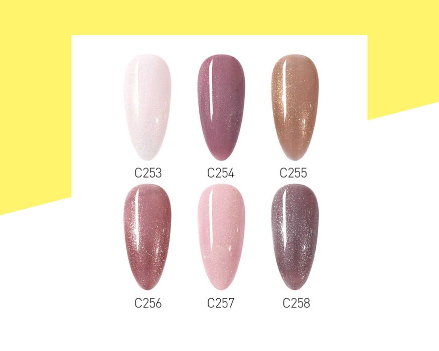 Професионален UV/LED брокатен гел лак серия "Starry" CANNI - 16 мл.