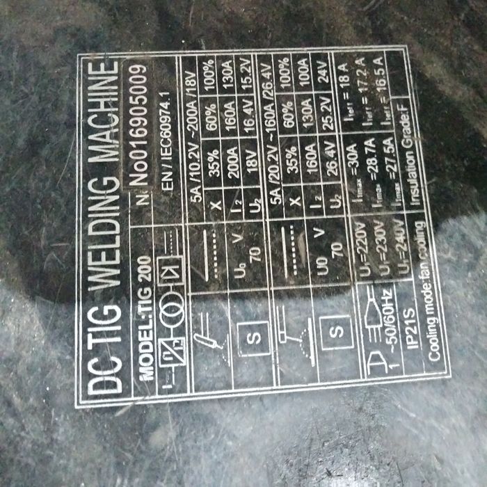 Аргонодуговой сварочный аппарат WORKER tig 200