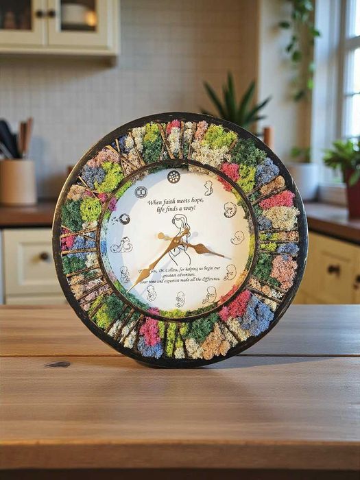 Персонализиран часовник със скандинавски мъх за всеки повод