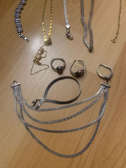Bijuterii lantisoare si bratari 10 buc