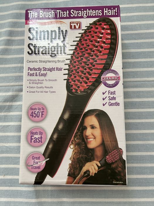 Perie electrică de îndreptat părul Simply Straight – ceramică