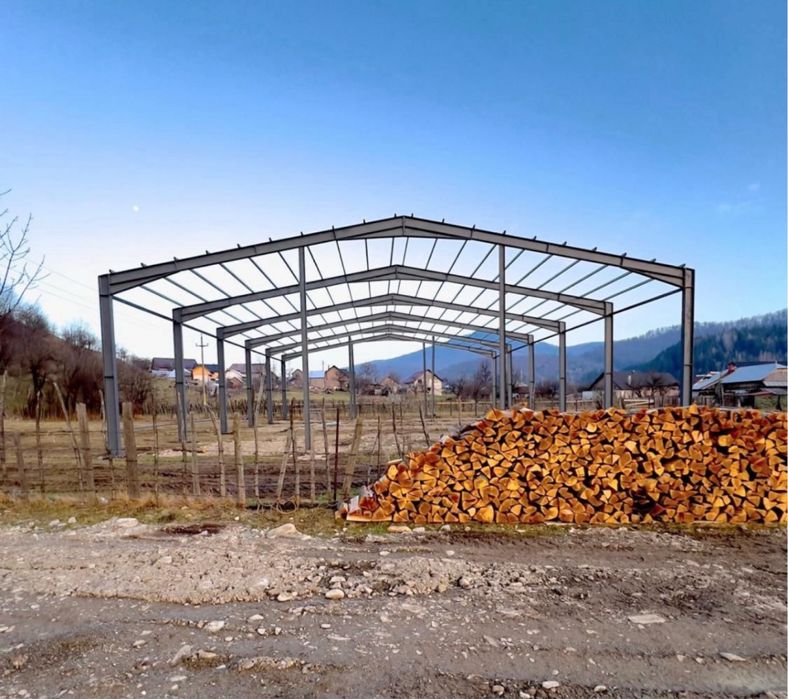 Vand hale si structuri metalice ofer certificat si garantie