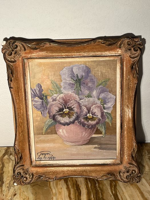 Tablouri foarte vechi pictate/semnate