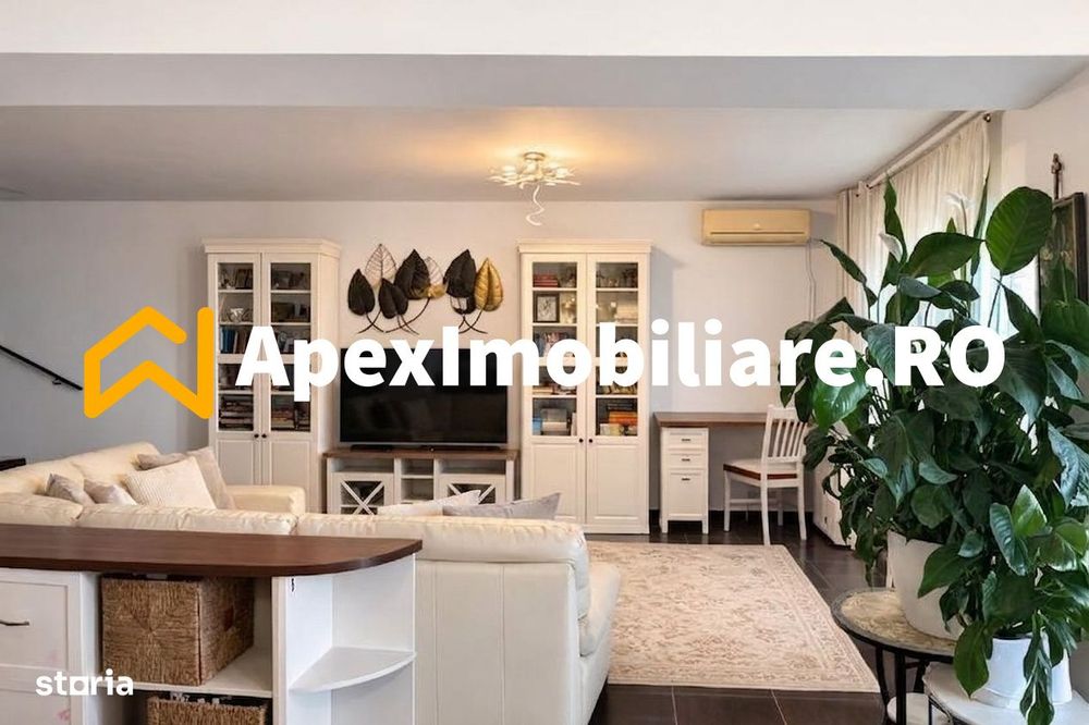 Duplex 3 camere de vanzare Rosu — 118 mp utili, doua bai