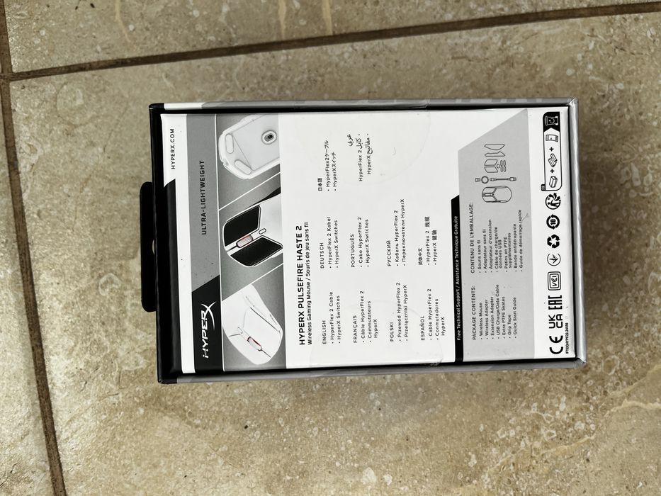 Mous hyperx alb nou sigilat