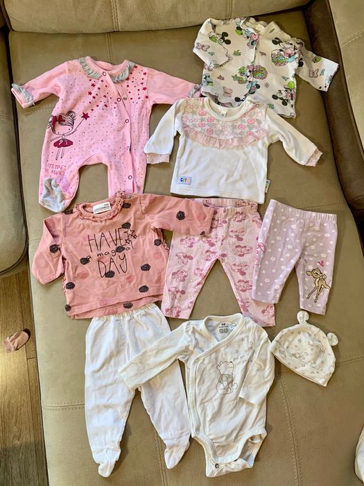 Бебешки дрехи за момиче 50-56