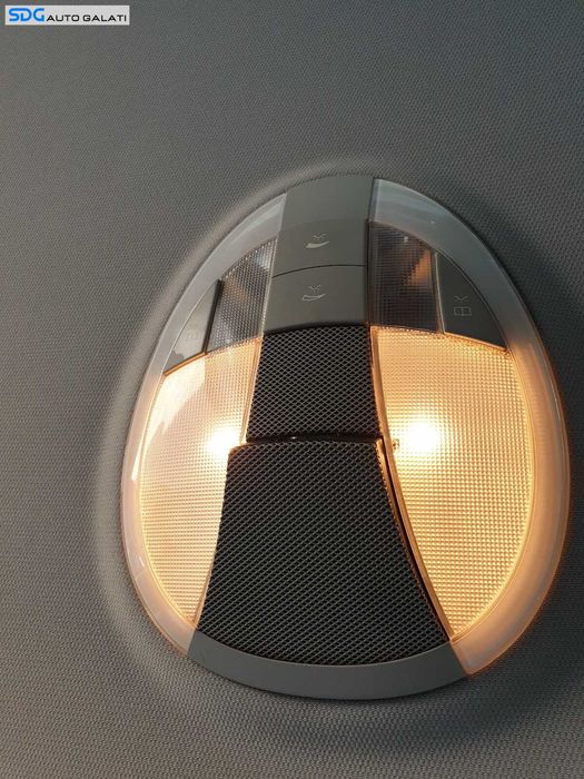 Plafoniera Lumini Lampa Iluminare Habitaclu Interior Spate Mercedes CLS C219 W219 Facelift 2004 - 2010 [C0217]