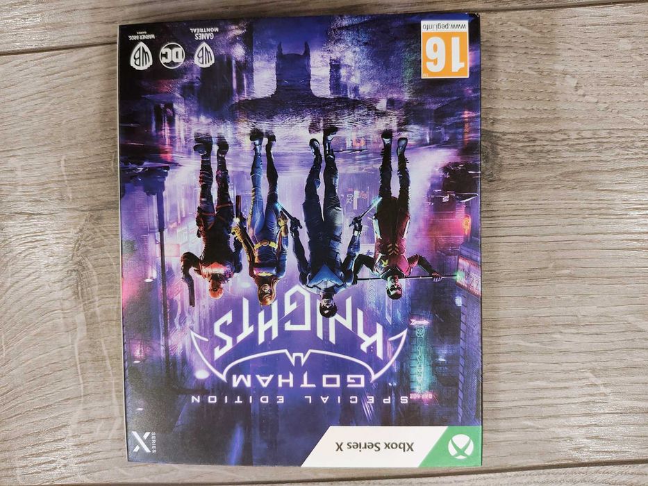 joc Gotham knights steelbook  pt. Xbox Series , sigilat, + fifa 18 bonus
