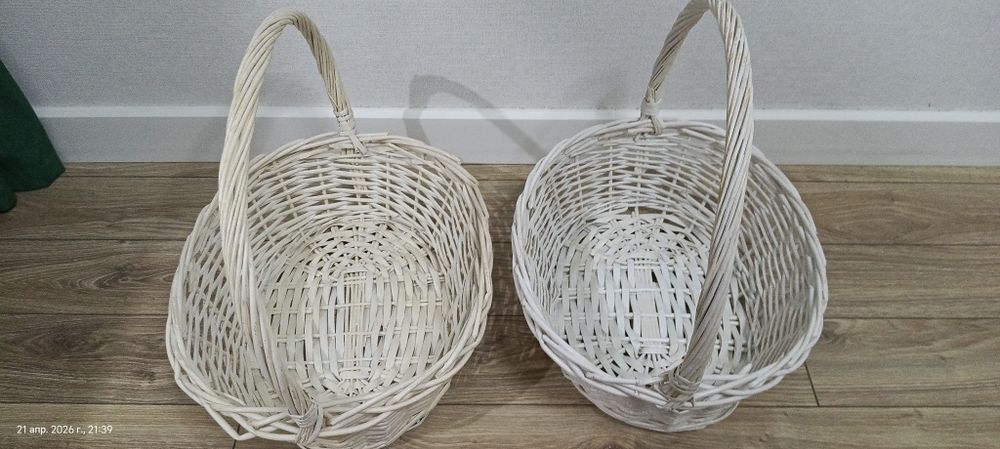 Продам корзины плетённые