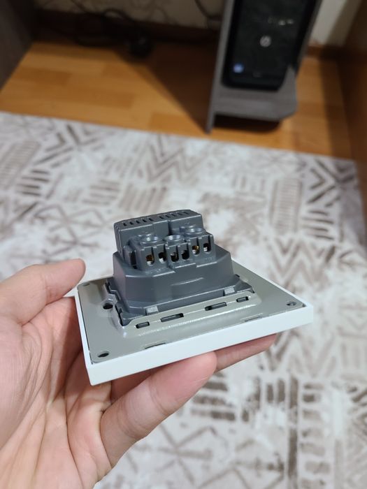 Разетка с micro usb и type-c